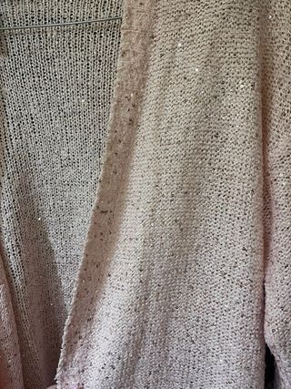 Chaqueta rosa con lentejuelas