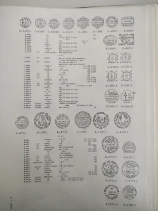 Catálogo Matasellos Especiales España
