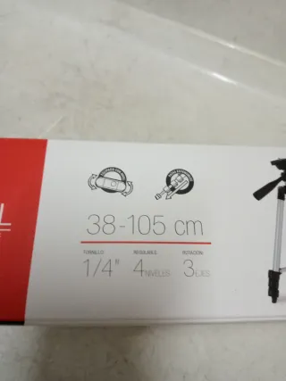 Trípode extensible nuevo