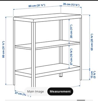 Estantería metálica interior/exterior