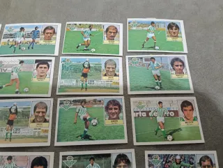 19 Cromos Real Betis Temporada 84-85