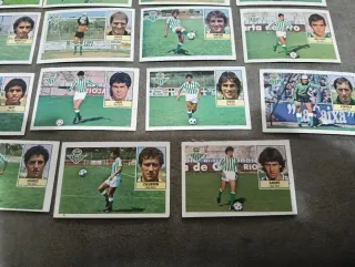 19 Cromos Real Betis Temporada 84-85