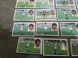 19 Cromos Real Betis Temporada 84-85