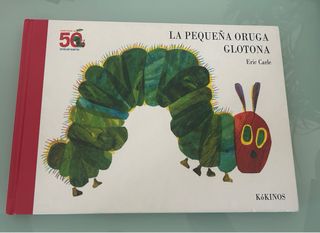 Libros monstruo de colores,pequeña oruga glotona..