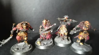 Garras de Karanak Warcry Pintada