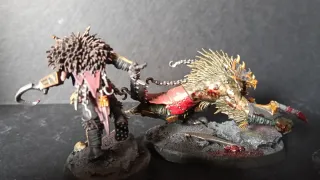 Garras de Karanak Warcry Pintada