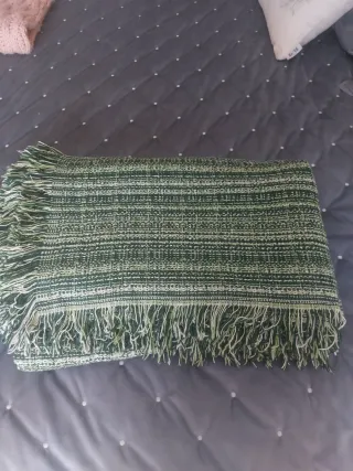 Manta multiusos con flecos