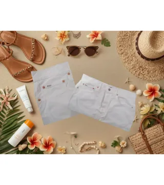 Falda Vaquera Blanca Polo Ralph Lauren