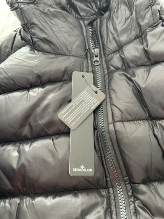 Abrigo Stone Island Negro