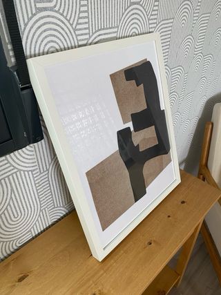 Cuadro abstracto El Corte Inglés