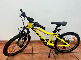 Bicicleta niño Scott 20' amarilla