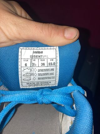 Zapatillas Gallaz Grises y Azules