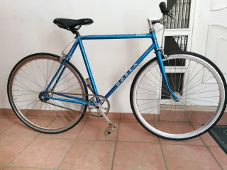 Bicicleta Fixie Azul Orbea Aralar.