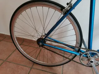 Bicicleta Fixie Azul Orbea Aralar.