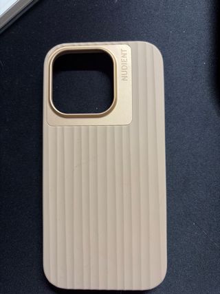 Custodia Nudient iPhone 14 Pro Beige