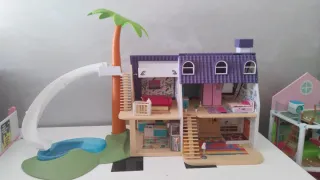 Casa My City con tobogán y piscina