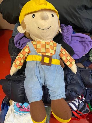 Peluche Bob Aggiustatutto grande vintage