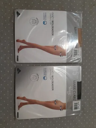 2 Pantys faja Marie Claire Talla M