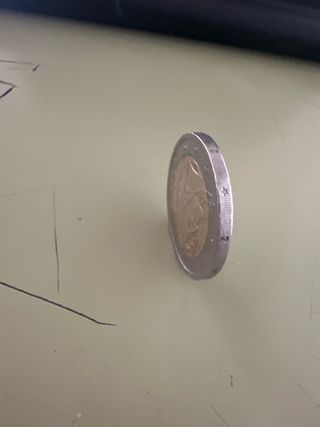 Moneda 2 Euros Italia 2002 Dante