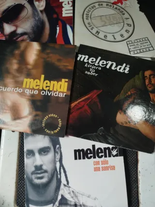 5 CD singles Melendi