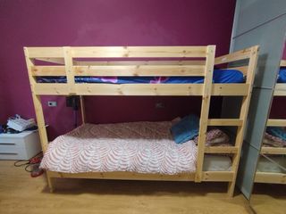 Ganga litera y 2 colchones