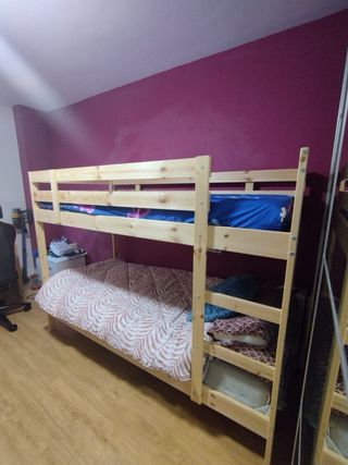 Ganga litera y 2 colchones