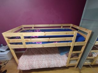 Ganga litera y 2 colchones