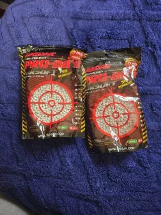 Bolas Airsoft 6mm 0,20g ZASDAR (2kg)