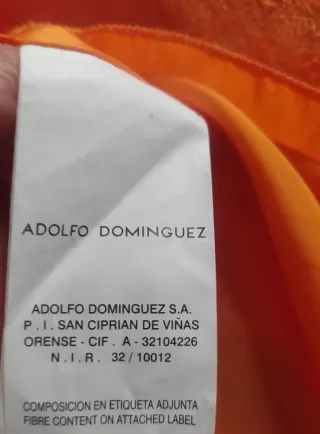 VESTIDO ADOLFO DOMÍNGUEZ