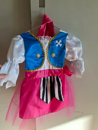 Costume Carnevale Piratessa 2 anni