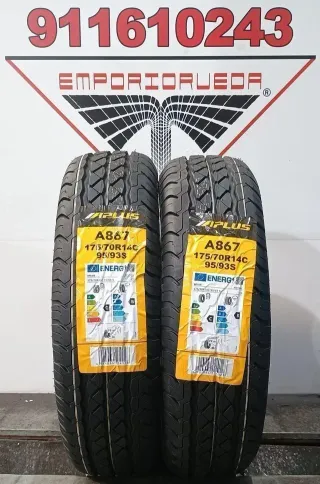 4UD 175 70 14C S APLUS RUEDA NUEVA YA MONTADA