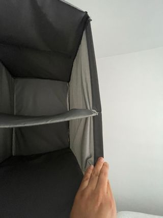 Colgador de tela para armario