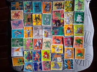 Cromos Digimon Colección