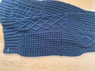 Sciarpone Diesel lavorato nero