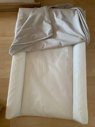 Colchón cambiador con funda