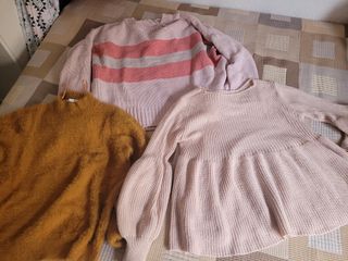 Lote 3 jerseys mujer talla L
