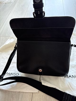 Bolso Coach Negro Piel Hombre