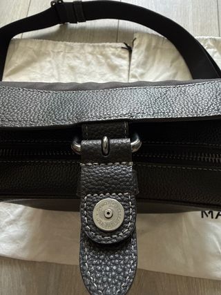 Bolso Coach Negro Piel Hombre