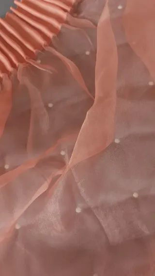 Cortinas blancas de tela