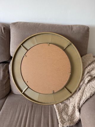 Espejo Redondo Dorado Maison du Monde