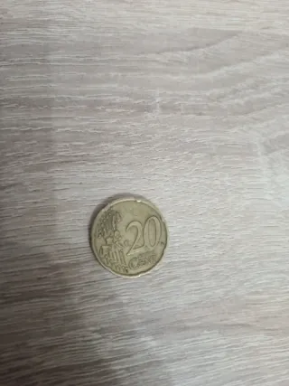 Moneda 20 céntimos 2002 J