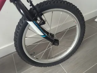 Bicicleta infantil rosa 18 pulgadas