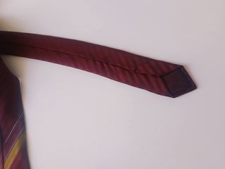 Cravatta Lanvin Paris Seta Vintage Anni '80