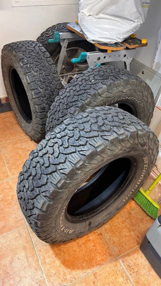 5 Neumáticos 4x4 Mixtos BFGoodrich A/T