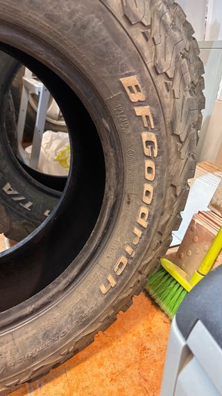 5 Neumáticos 4x4 Mixtos BFGoodrich A/T