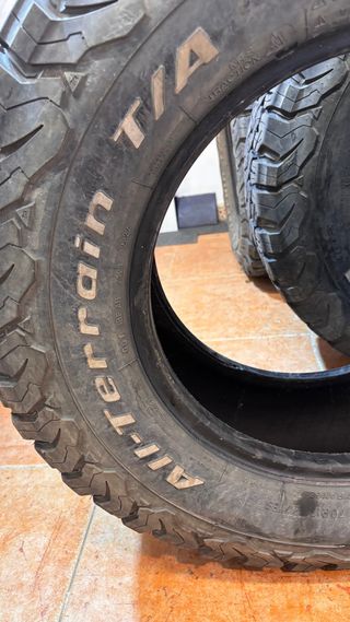 5 Neumáticos 4x4 Mixtos BFGoodrich A/T