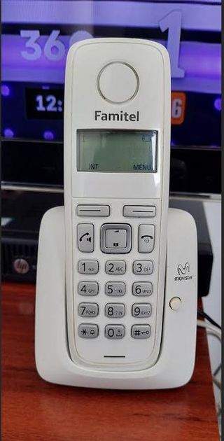 Teléfono Inalámbrico Famitel Blanco