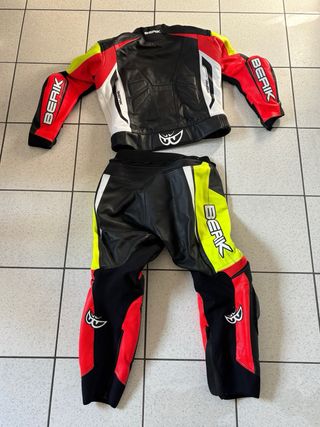 Tuta moto Berik sport usata poco