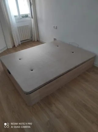 Cama canapé y colchón