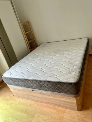 Cama canapé y colchón